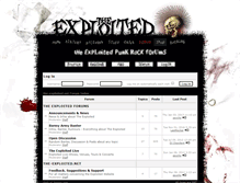 Tablet Screenshot of forums.the-exploited.net